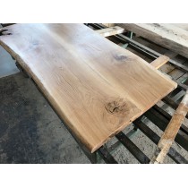 Leimholzplatte aus 2 Eichenbohlen, geölt, Tischplatte, Baumkante, 160x85x4,5cm Leimholzplatte aus 2 Eichenbohlen, geölt, Tischplatte, Baumkante, 160x85x4,5cm